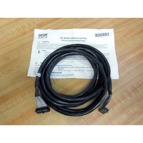 Lenze 817-457 Remote Keypad Cable 817457 - New No Box