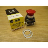 Allen Bradley 800T-FX6A5 Push-Pull Button Red, SER. N W(2) 800T-XD4