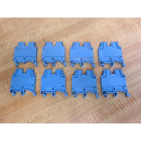 Entrelec ABB M46-5116 Block 1SNA115116R0700 Blue (Pack of 8) - Used