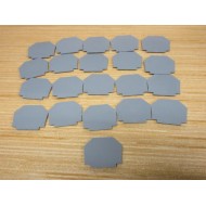 Morsettitalia 43010 End Plate (Pack of 21) - New No Box