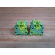 Schneider Electric NSYTRV102PE Terminal Block (Pack of 8) - New No Box