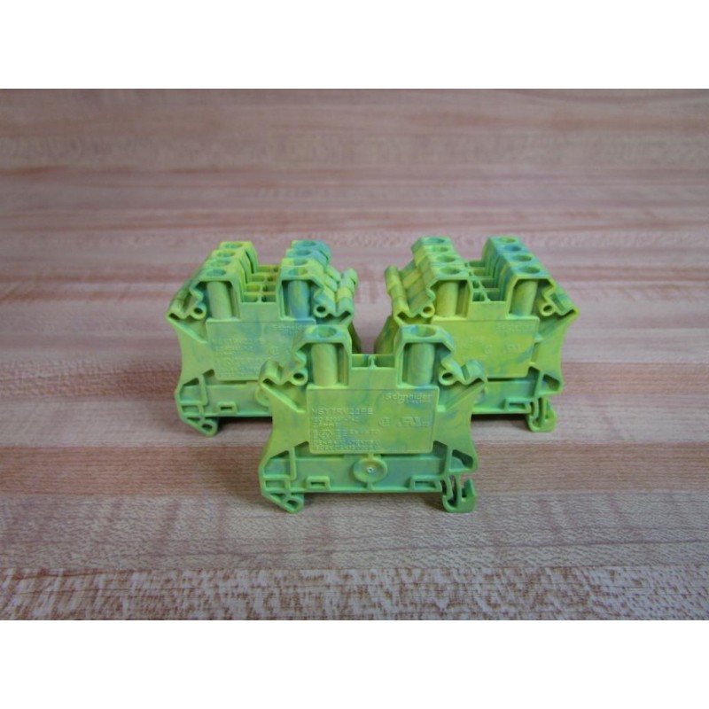 Schneider Electric NSYTRV22PE Terminal Block (Pack Of 9) - New No Box ...