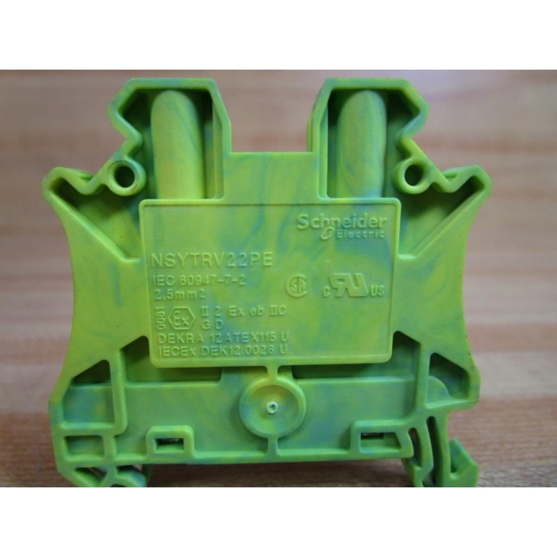 Schneider Electric NSYTRV22PE Terminal Block (Pack Of 9) - New No Box ...