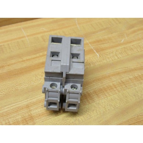 ABB Entrelec MB 1022 S Terminal Block  MB1022S 2-Pole - Used