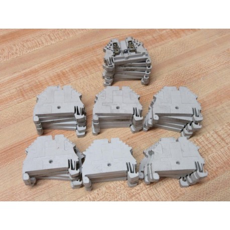 Weidmuller WDU 2.5N Terminal Block 1023700000 (Pack of 36) - Used