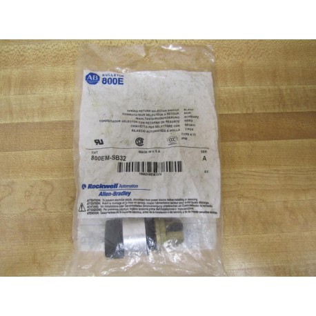 Allen Bradley 800EM-SB32 Switch (3) Position Spring Return Series A (Pack of 2)