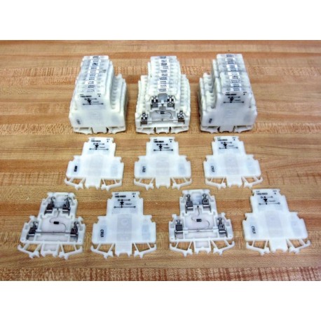 Allen Bradley 1492-HM2D Terminal Block wDiode 1492HM2D (Pack of 37) - Used