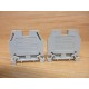 Allen Bradley 1492-W10 Block 1492W10 Gray (Pack of 25) - Used