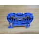 Entrelec D2.55. Terminal Block D255 Blue - New No Box