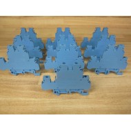 Entrelec MA2.55D2 Terminal Block MA255D2 Blue (Pack of 10) - New No Box