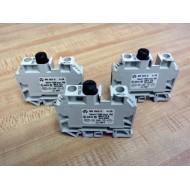 Wieland Electric WK 10Si U 5x20 Fuse Terminal Block WK10SiU5X20 (Pack of 3) - New No Box