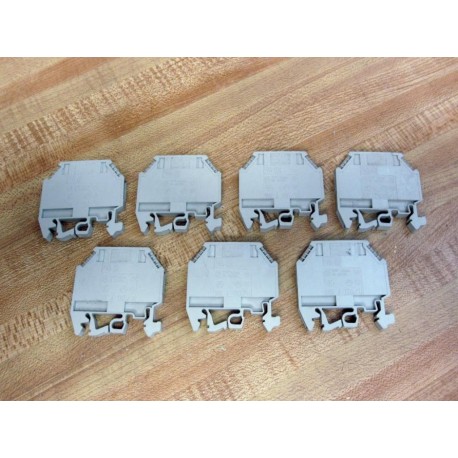 Wieland WK4-TKGU Disconnect Terminal Block WK4TKGU (Pack of 7) - New No Box