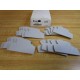 Allen Bradley 1492-EBLD4 End Barrier 1492EBLD4 Gray (Pack of 19)