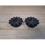 Martin 60B12 Sprocket WKeyway (Pack of 2) - New No Box