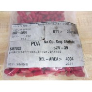 202-0006 Cap Gripper 2020006 Red (Pack of 250)
