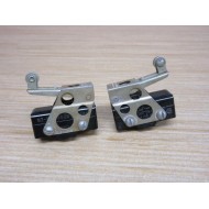 Microswitch BZ-3R155556T-S Limit Switch W Roller Lever (Pack of 2) - Used