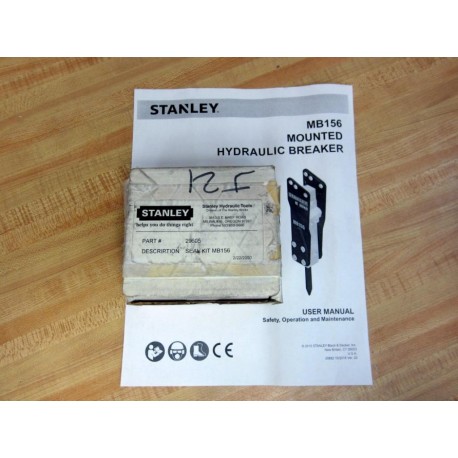 Stanley 29605 Seal Kit MB156