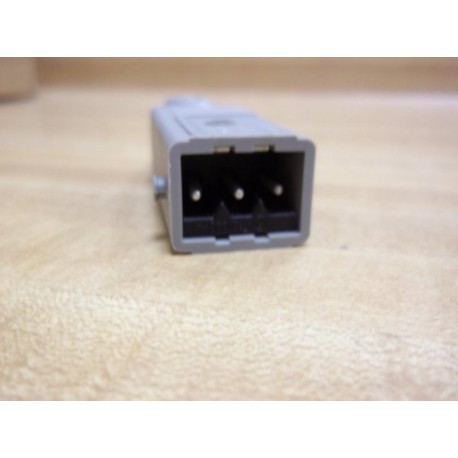 Hirschmann STAS 3 Cable Plug WStrain Relief (Pack of 6) - New No Box