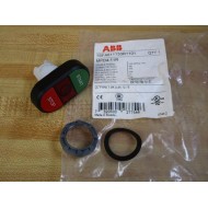 ABB MPD4-11R Illuminated Double Push Button MPD411R