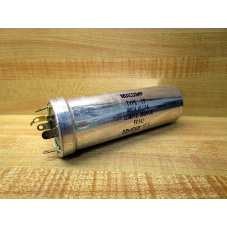 Mallory FP141 Capacitor - New No Box