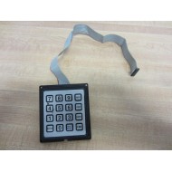 Grayhill 88BB2-072 16-Key Keypad 88BB2072 With Cable - Used