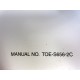 Yaskawa TOE-S656-2C Varispeed-656MR5 Instruction Manual - New No Box