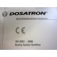 Dosatron DOCE05050108 ISO 9001:200 Document - New No Box