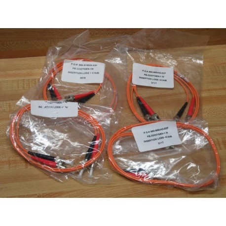 Corning FB-2222TGEN-1M Optical Fiber Cable FB2222TGEN1M (Pack of 4)