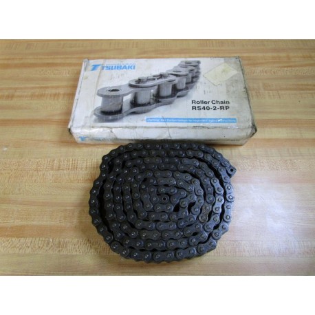 Tsubaki RS40-2-RP Roller Chain RS402RP 6'8" Length