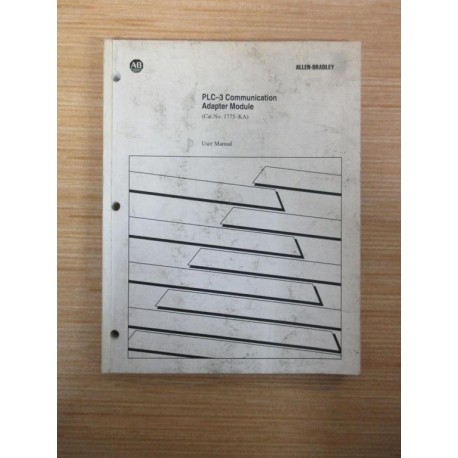 Allen Bradley 404639601 User Manual For 1775-KA Module - Used