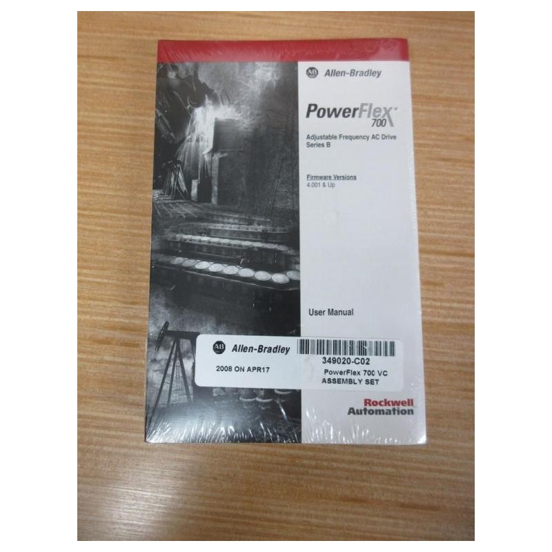Allen Bradley 349020C02 PowerFlex 700 AC Drive Manual & Guide Set
