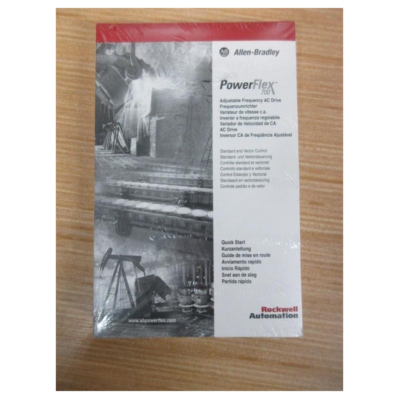 Allen Bradley 349020C02 PowerFlex 700 AC Drive Manual & Guide Set