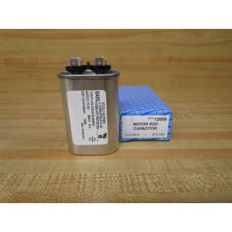 Mars 685744-12009 Motor Run Capacitor 12009