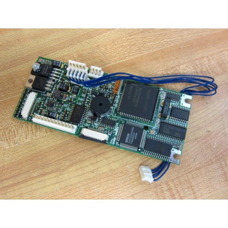 ABB 3HNS-00001 PC Board TPU-02 3HNE 30055 w5-Wire Lead & Connector - Used