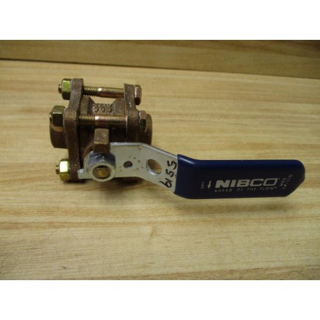 Nibco S-595-Y Ball Valve S595Y 12 - New No Box