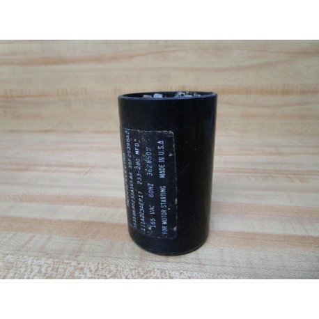 MepcoElectra 3535B6A0233A165A6 Capacitor 35F2539BA2 - Used