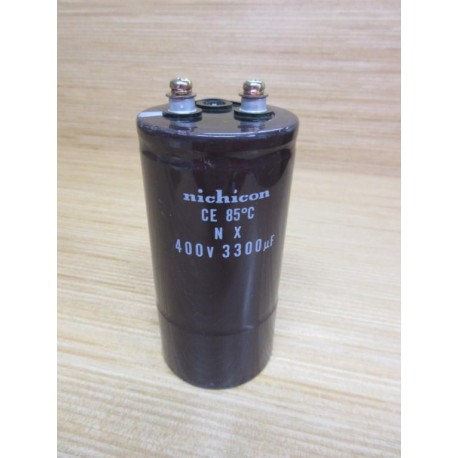 Nichicon NX Capacitor 400V 3300 MFD - Used