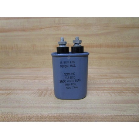 Cornell Dubilier SCRN 247 Capacitor SCRN247 - Used