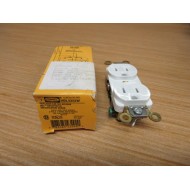 Hubbell HBL5252W Duplex Receptacle