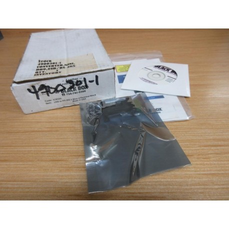 Black Box IC833A Mini Converter 724-746-5500 W CD & Instructions