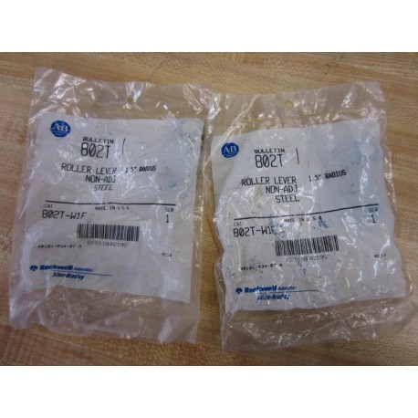 Allen Bradley 802T-W1F Roller Lever Arm 802TW1F Series 1 (Pack of 2)