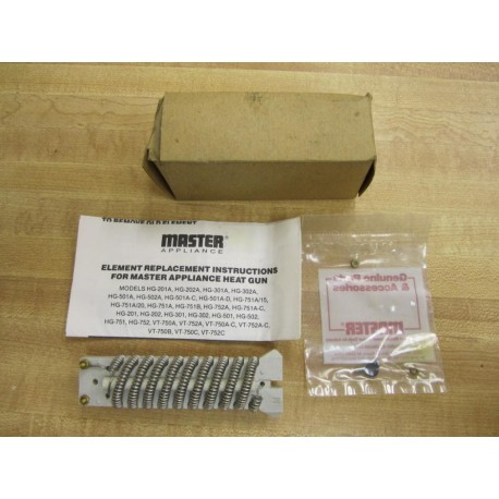 Master Appliance HAS-043K Heat Gun Element Kit WHardware