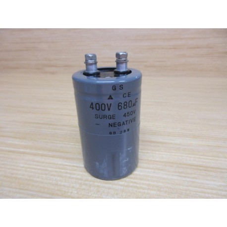 Matsushita GS CE Aluminum Electrolytic Capacitor 400V 680µF - New No Box