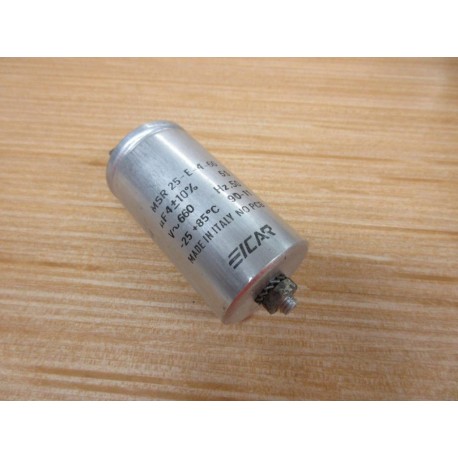 ICAR MSR25-E-4-66 EICAR Capacitor MSR25E466 4µF±10% 660V - New No Box