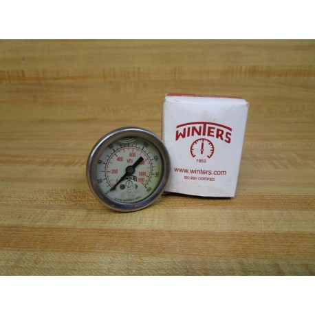 Winters PFQ1125 Pressure Gauge