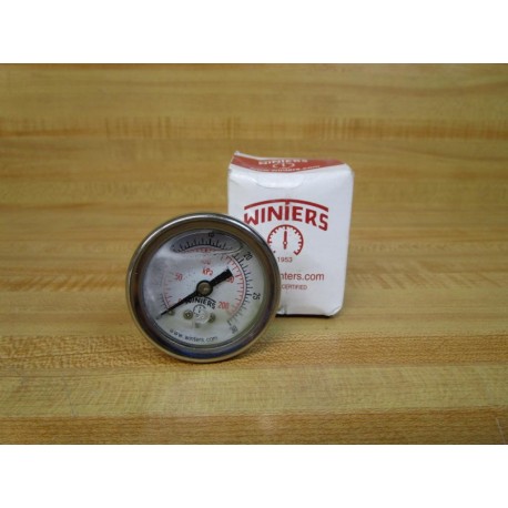 Winters PFQ1122 Pressure Gauge