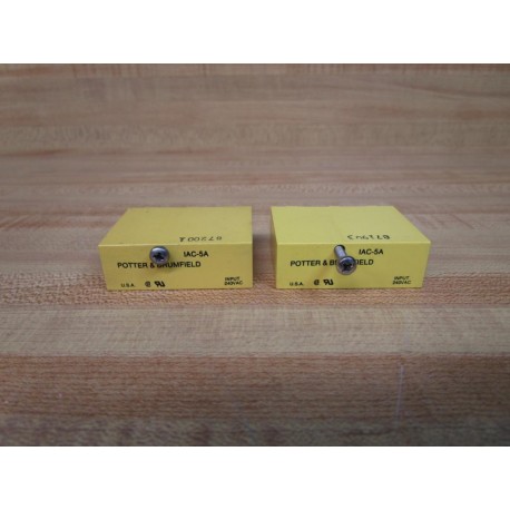 Potter & Brumfield IAC-5A Output Module 3884 (Pack of 2) - New No Box