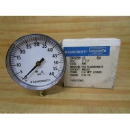 Ashcroft 35W1005PH 02L 60 Dresser Pressure Gauge 35W1005PH 02L