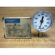 Ashcroft 20W1005-H-02L-400 2" Pressure Gauge 20W1005H02L400