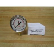 Valley Instrument 2140 GXB 300 Pressure Gauge 25W3003 HL 02L 300